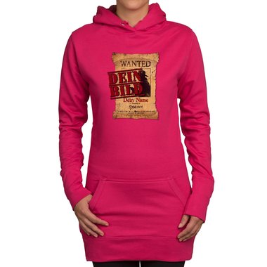 Designe deinen Hoodie - Herren, Damen & Kinder - Dein Bild in coolen Rahmen - Geschenk fr Familien, Freunde und Prchen Damen fuchsia-Polaroid XS