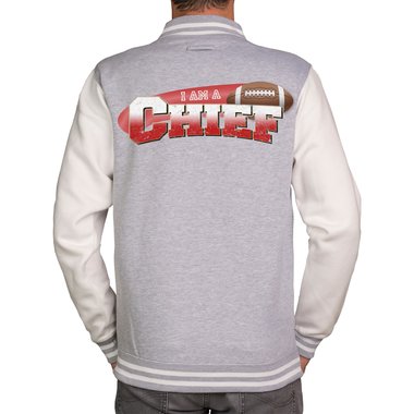 Herren College Jacken Kollektion - I am a Patriot/Packer und viele mehr - Whle deine Football-Mannschaft aus! schwarz-Vike XXXL