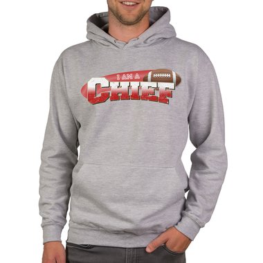 American Football Herren Hoodie - I am a Patriot/Packer und viele weitere Mannschaften - Whle dein Lieblings-Football-Team!