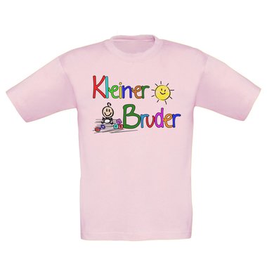 Kinder T-Shirt und Hoodie Kollektion - Groer & Kleiner Bruder - Partnerlook fr Geschwister Pullover und Shirt dunkelblau-Hoodie-groer-Bruder 80-92