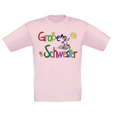 Kinder T-Shirt und Hoodie Kollektion - Groe & Kleine Schwester - Partnerlook fr Geschwister Pullover und Shirt dunkelblau-Hoodie-groe-Schwester 80-92