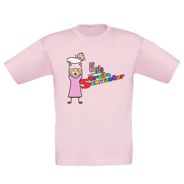 Kinder T-Shirt und Hoodie Kollektion - Beste Groe Schwester - Outfit fr stolze Geschwister Pullover und Shirt weiss-T-Shirt-fuchsia 152-164