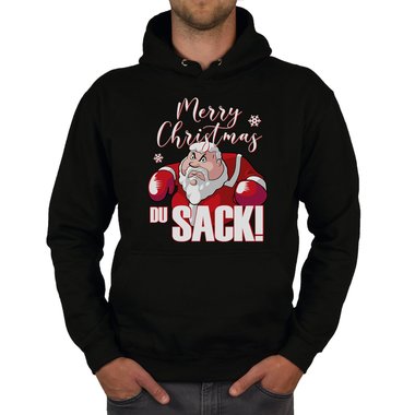 Herren Weihnachts Outfit - Merry Christmas du Sack! - X-Mas Pullover & T-Shirt fr Mnner weiss-T-Shirt 5XL