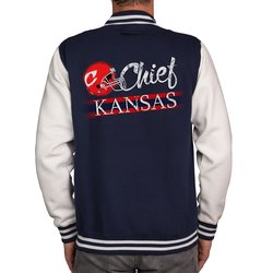 Herren College Jacke - Chief - Kansas