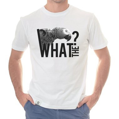 Herren Hoodie und T-Shirt - What the...? - Mnner Fun Kollektion