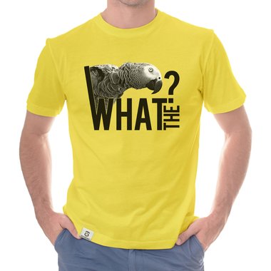 Herren Hoodie und T-Shirt - What the...? - Mnner Fun Kollektion