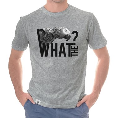 Herren Hoodie und T-Shirt - What the...? - Mnner Fun Kollektion