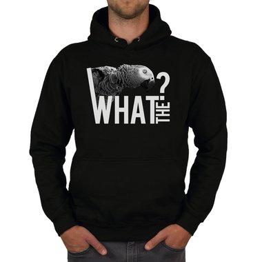 Herren Hoodie und T-Shirt - What the...? - Mnner Fun Kollektion dunkelgrau-Hoodie XS