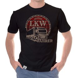Herren Hoodie & T-Shirt Kollektion - Stolzer LKW-Fahrer -...