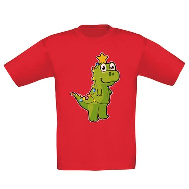 Kinder T-Shirt & Hoodie - Tree Rex - Witziges, ses Weihnachts-Outfit dunkelblau-Hoodie 98-104