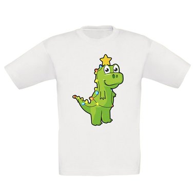 Kinder T-Shirt & Hoodie - Tree Rex - Witziges, ses Weihnachts-Outfit dunkelblau-Hoodie 98-104