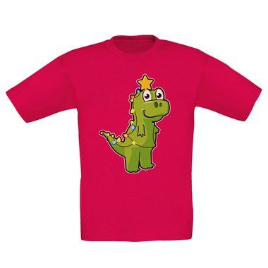 Kinder T-Shirt & Hoodie - Tree Rex - Witziges, ses Weihnachts-Outfit dunkelblau-Hoodie 98-104