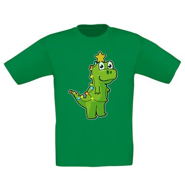 Kinder T-Shirt & Hoodie - Tree Rex - Witziges, ses Weihnachts-Outfit weiss-T-Shirt 152-164