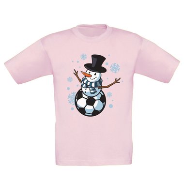 Kinder T-Shirt & Hoodie - Ballmann- Der Fuball-Schneemann fr X-Mas-Fans!
