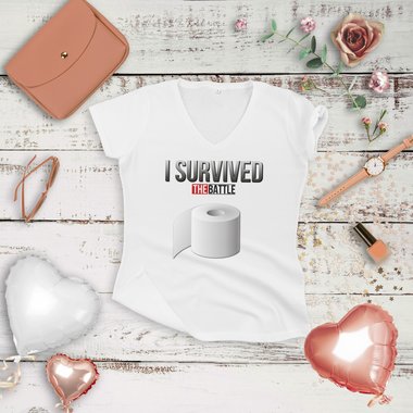 Damen & Herren T-Shirt Kollektion - I survived the Battle