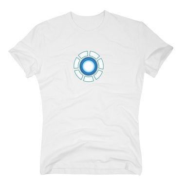 Herren T-Shirt - Arc Reactor weiss XL