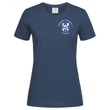 Damen T-Shirt RV Wandsbek S V-Ausschnitt Wei Ja