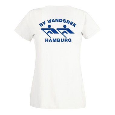 Damen T-Shirt RV Wandsbek XS Rundhals Navy Nein