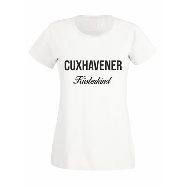 Damen T-Shirt Cuxhavener Kstenkind weiss XXL