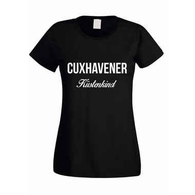 Damen T-Shirt Cuxhavener Kstenkind weiss XXL