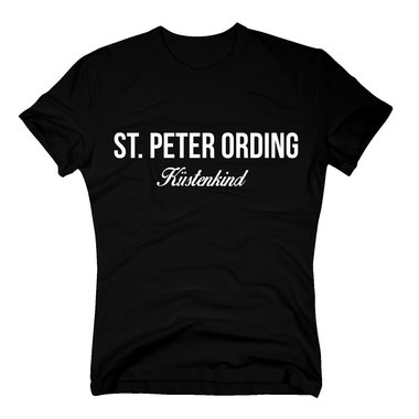 T-Shirt St. Peter Ording Kstenkind dunkelblau XXL