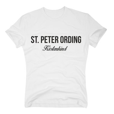 T-Shirt St. Peter Ording Kstenkind dunkelblau XXL