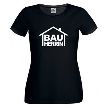 Bauherrin T-Shirt - Damen T-Shirt BAUHERRIN fr den Bau