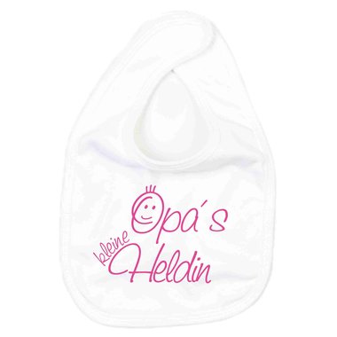 Baby Ltzchen - Opas kleine Heldin dunkelblau-apfelgruen