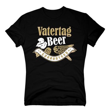 Herren T-Shirt -- Vatertag Beer weiss-gruen XXXL