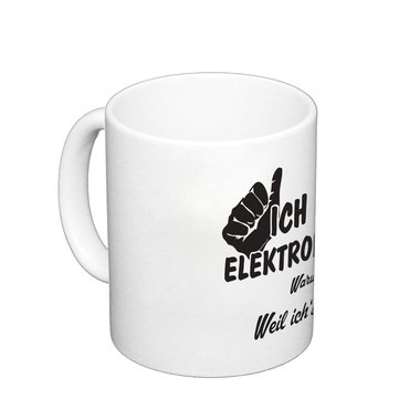 Kaffeebecher - Ich bin Elektronikerin