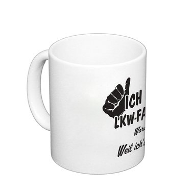 Kaffeebecher - Ich bin LKW-Fahrer