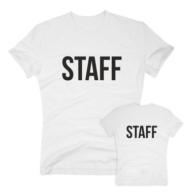 T-Shirt STAFF schwarz XXXL