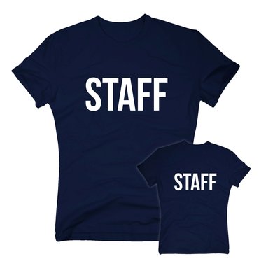 T-Shirt STAFF schwarz XXXL