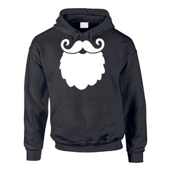 Hoodie Weihnachtsmann Bart