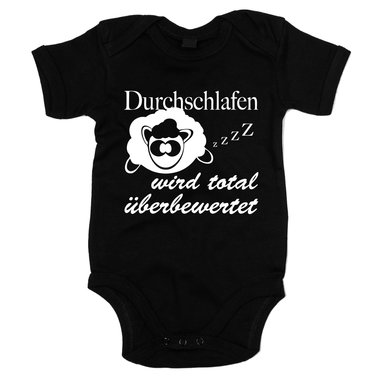 Baby Body - Durchschlafen wird total berbewertet dunkelblau-weiss 50-62