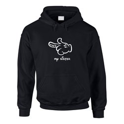 Herren Hoodie - Mrchen Hand - Shes My Sister