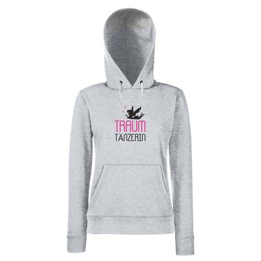 Traum Tnzerin ? Damen Hoodie fuchsia-gelb L