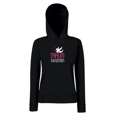 Traum Tnzerin ? Damen Hoodie fuchsia-gelb L