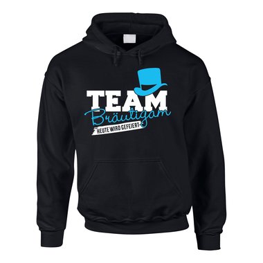 JGA Herren Hoodie - TEAM Brutigam, heute wird gefeiert