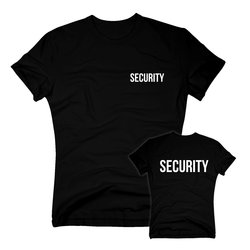 Security Shirt Herren - kleiner Brustdruck - beidseitig...