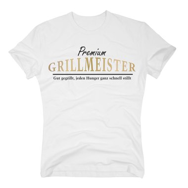 Premium Grillmeister T-Shirt Herren - Gut gegrillt