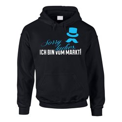 JGA Herren Hoodie - Sorry Ladies, ich bin vom Markt