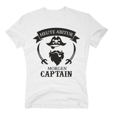 Heute Abitur - Morgen Captain - Herren T-Shirt