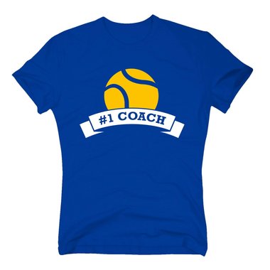 Trainer Geschenk - Herren T-Shirt - Number One Coach