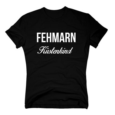 Herren T-Shirt Fehmarn Kstenkind dunkelblau-weiss 4XL