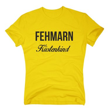 Herren T-Shirt Fehmarn Kstenkind dunkelblau-weiss 4XL