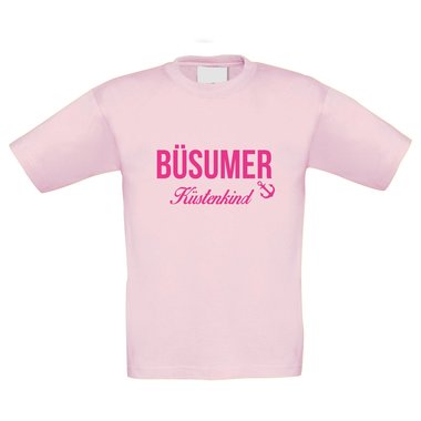 Bsumer Kstenkind - Kinder T-Shirt weiss-rot 98-104