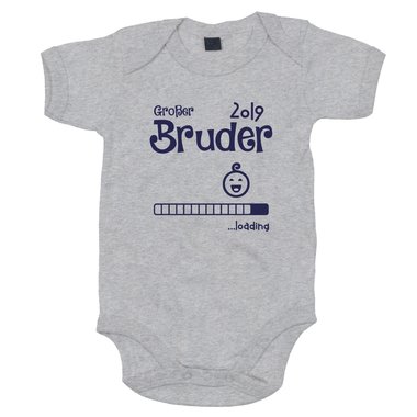 Baby Body - Groer Bruder 2019 loading grau-dunkelblau 68-80