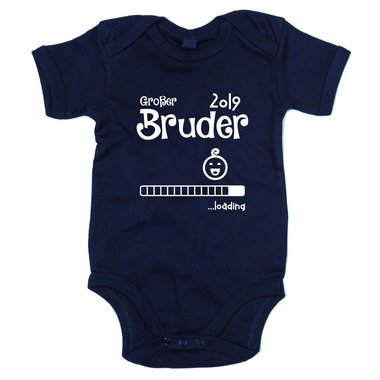 Baby Body - Groer Bruder 2019 loading grau-dunkelblau 68-80