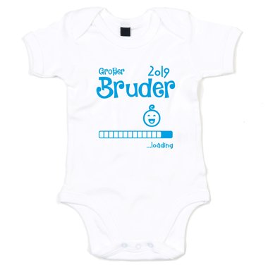 Baby Body - Groer Bruder 2019 loading grau-dunkelblau 68-80